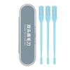 3Pcs Dual Head Nose Hair Trimmer Manual Nasal Cleaner Unisex Portable Nostril Grooming Tool