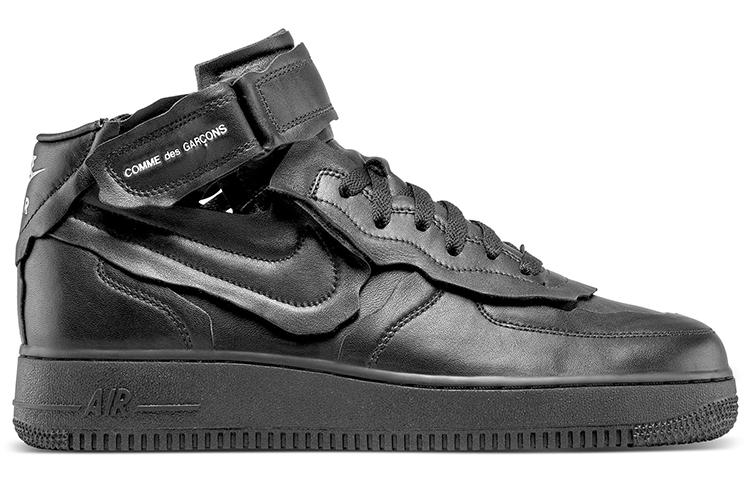 Nike Air Force 1 Mid Comme Des Garcons Black DC3601-001