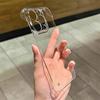 Ultra-thin Plating Frameless Case For VIVO V70/S50 Lens Film Protection Transparent PC Shockproof Cover For VIVO S50 Pro mini