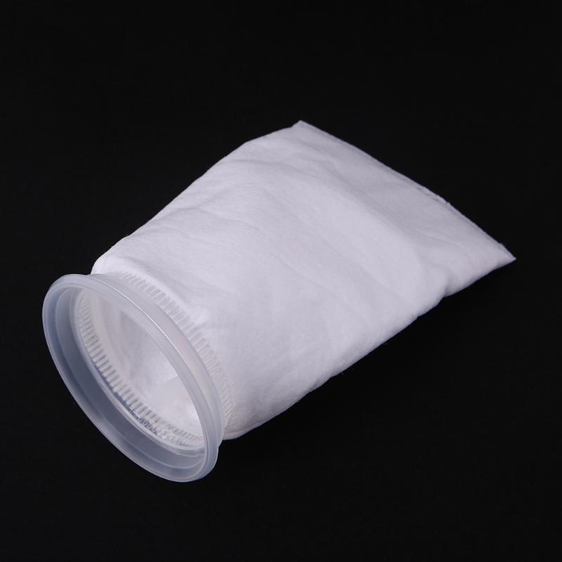 Filterstrumpor 100 Mikron 4 tums Ring 9 tum Lång Akvarium Nylonfilterpåsar