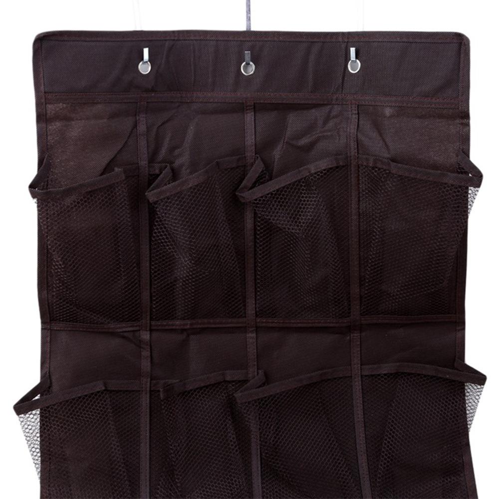 24 Pocket Shoe Space Door Hanging Organizer Rack Wall Bag Storage Closet Holder