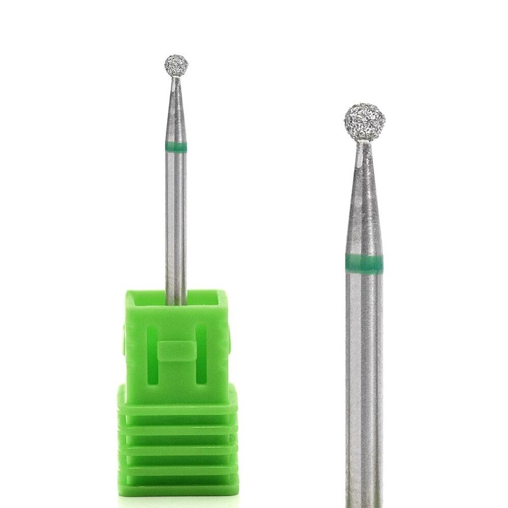 kads 15 Sizes Diamond Milling Cutters Manicure Nail Drill Bits Elecric Machine Polishing UV Gel Cuticle Bit Pedicure Nails Accessories