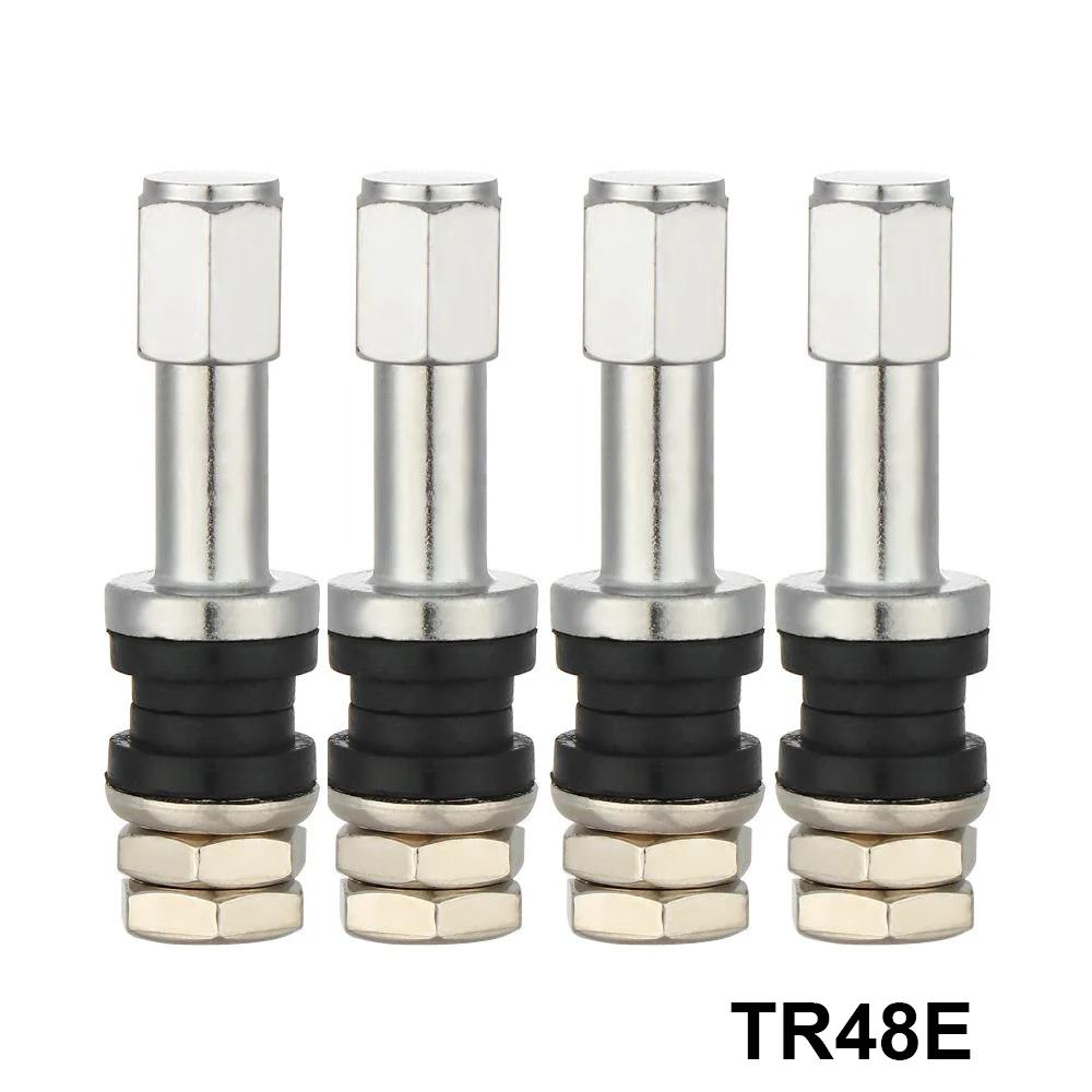 Tr43e air valve for pneumatic tire, V5 metal wheel nipple tr48e for Tubeless tire Wheels Tires Parts