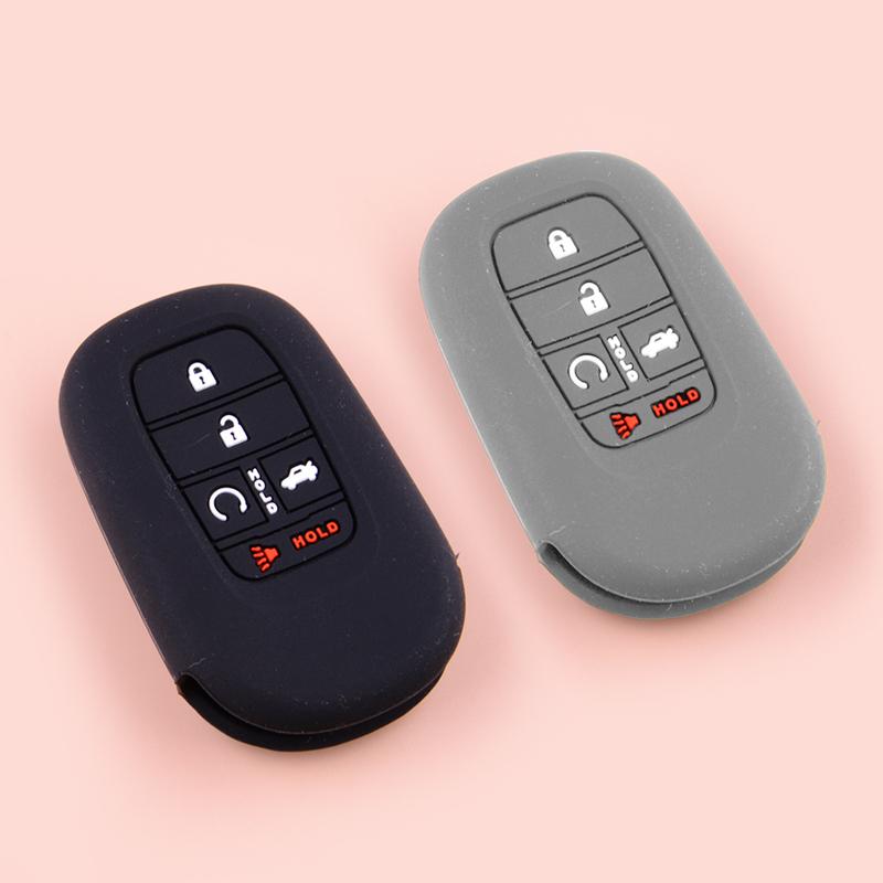 2Pcs Remote Key Fob Cover Case Fit for Honda Civic Accord Pilot CRV Passport -