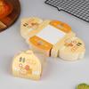 100Pcs Disposable Octopus Ball Packaging Box Japanese Street Food Takoyaki Takeaway Snack Fruit Box Packing Paper Container
