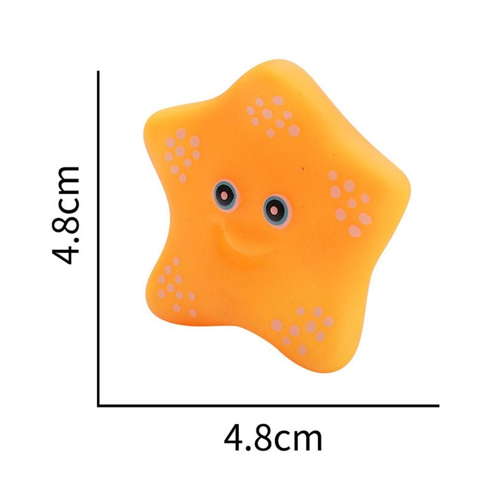 Sound Squeaky Children Colorful Baby Bath Toys Bath Toys Swimming Water Toys Float Shower Toy
