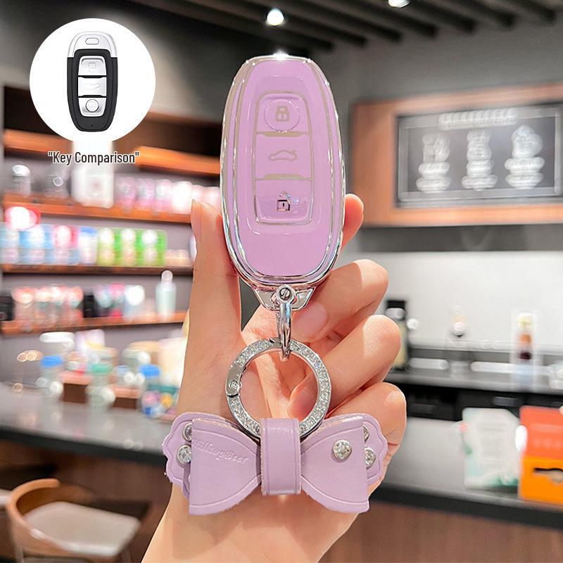 Hongqi H7 and LS7 Car Key Protective Case and Buckle