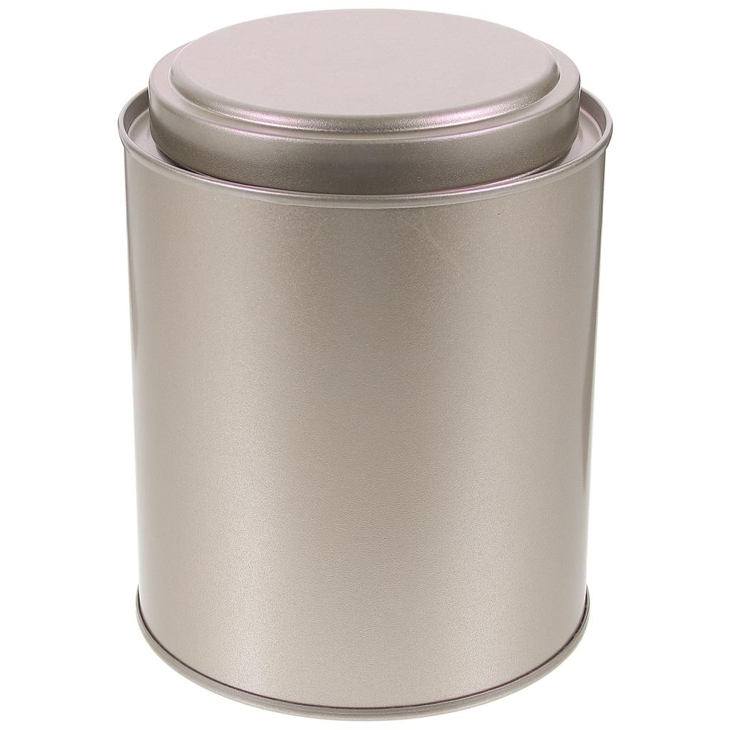 Household Tea Canister Practical Multi-Function Sealing Desktop Tinplate Container Storage Supply Tea Canister