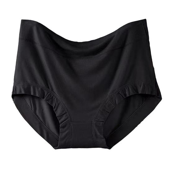 Cotton Underwear for Women Seamless Plus Size High Waisted Full Coverage Briefs Ladies Soft Stretch Tummy Control Panties