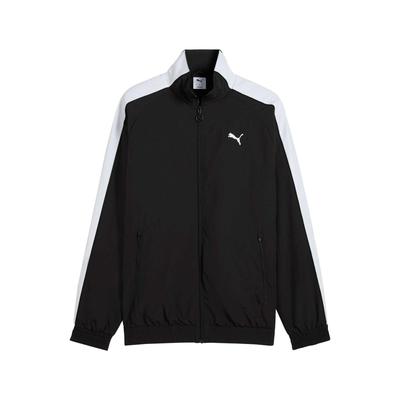Puma Winddichte Warme Stehkragen Reißverschluss Jacke Unisex Jacke Schwarz 629593-01