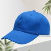 Cotton soft top baseball cap autumn and winter men's and women's caps custom embroidery printing