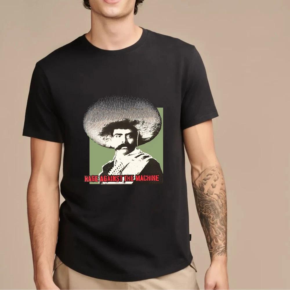 Emiliano Zapata Green TShirt Rage Against The Machine Style Sizes S5XL ET953 S