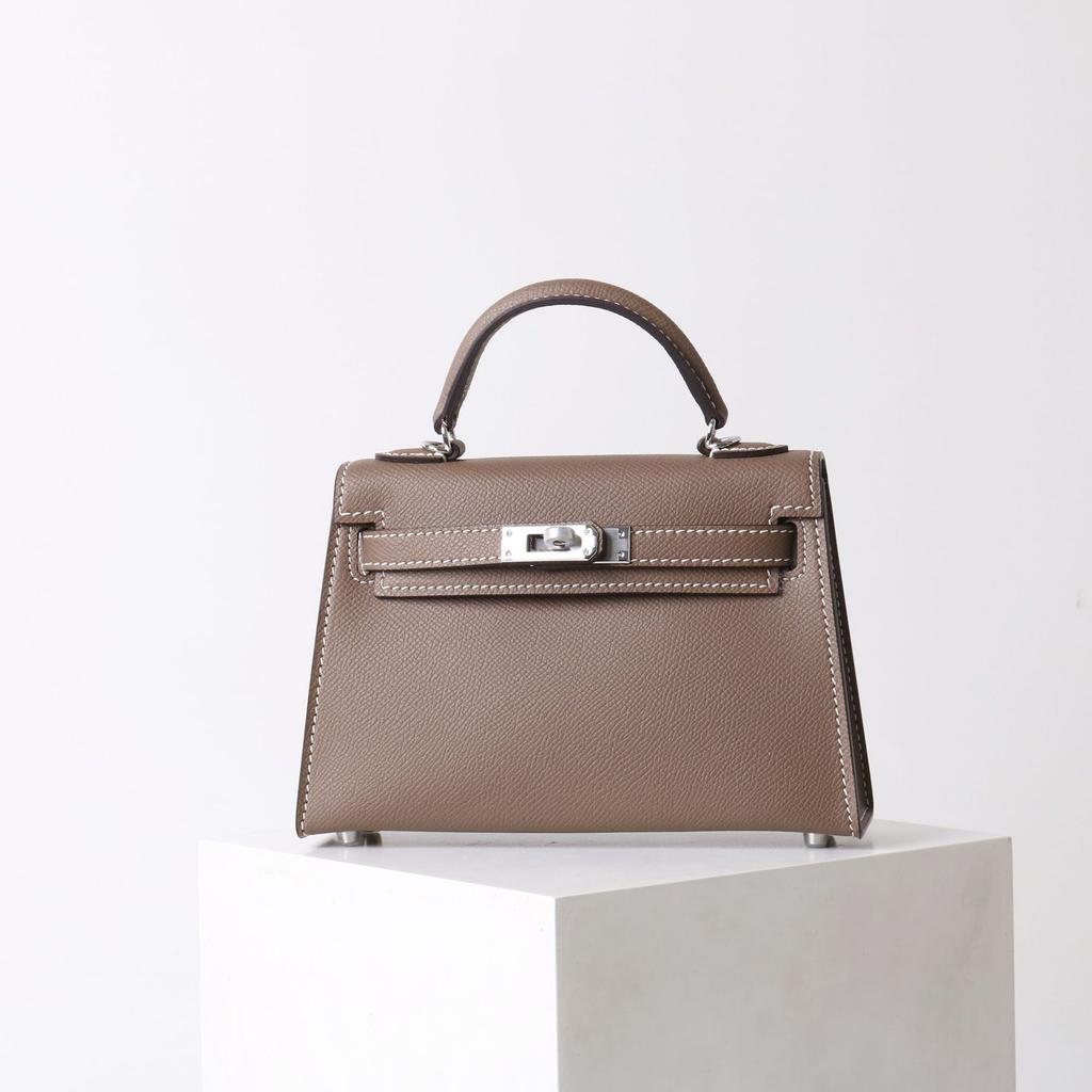 2025 Ny Allsidig Trendy Høy Kvalitet Tekstur Lærveske Håndholdt Enkel Skulder Kryss Skulder Andre Generasjons Veske