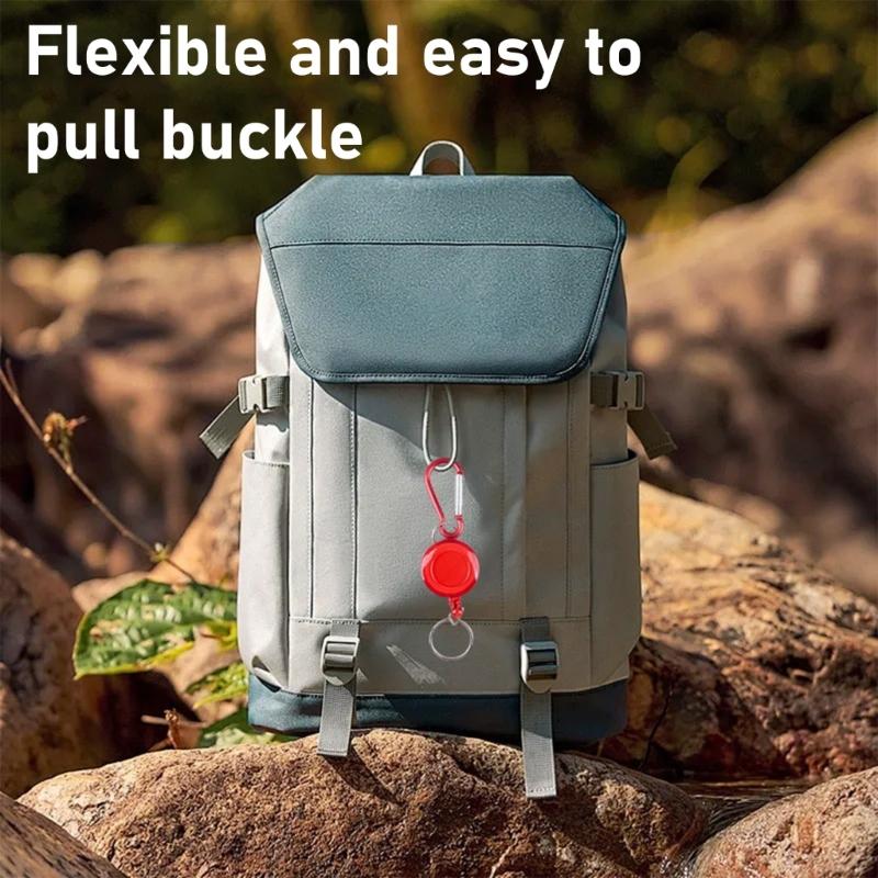 Zatahovací Držák na Klíčenku Odznaky Antikraděžní Klíčenka Držák na Klíče AntiLost Držák na Karty Klíčenka Snadné použití