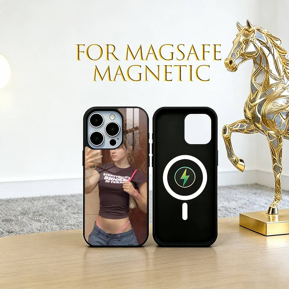 Emma Watson Phone Case For iPhone17,16,15,14,13,12,11 Plus,Pro Magnetic For Magsafe Wireless Charging