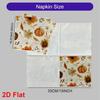 20pcs Disposable Napkins with Wansheng Pumpkin Pattern Print for Wedding,Parties,and Daily Use for Thanksgiving Fall Christmas Table Decoration