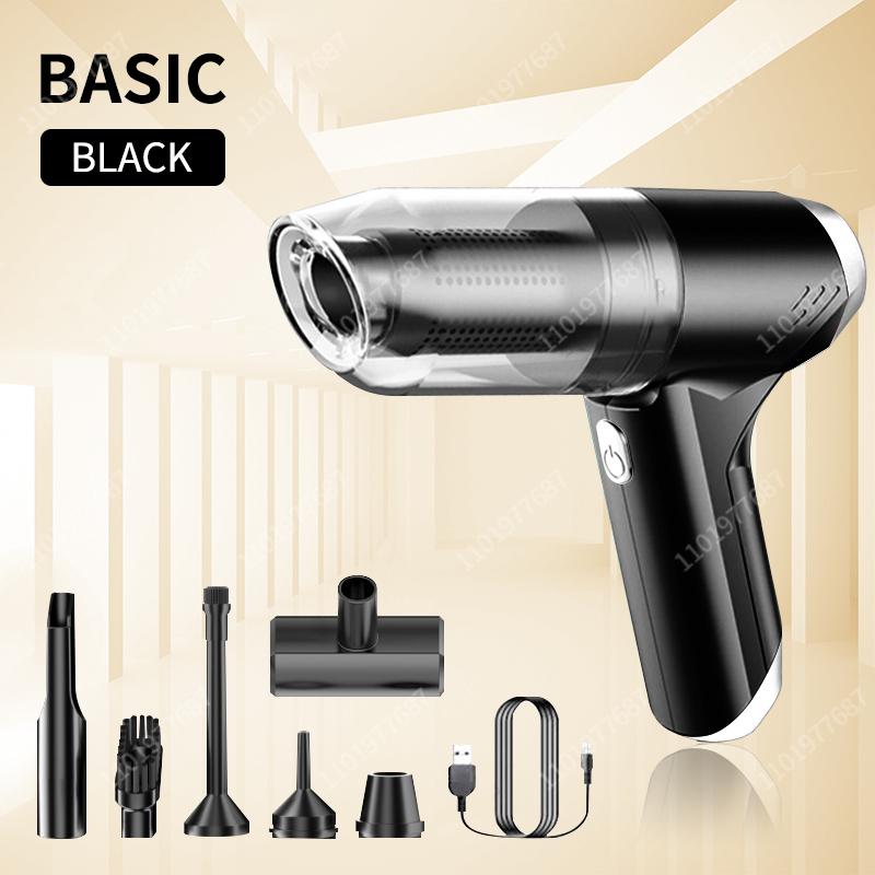 

Беспроводной автомобильный пылесос, мощный беспроводной пылесос, всасывающий ручной автоматический пылесос для дома и автомобиля, двойное использование, мини-пылесос