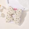 Shrimp Skin Baby Girl Cute Hairpin Set Pink Plaid Lace Bow Clip Hair Accessories 5058
