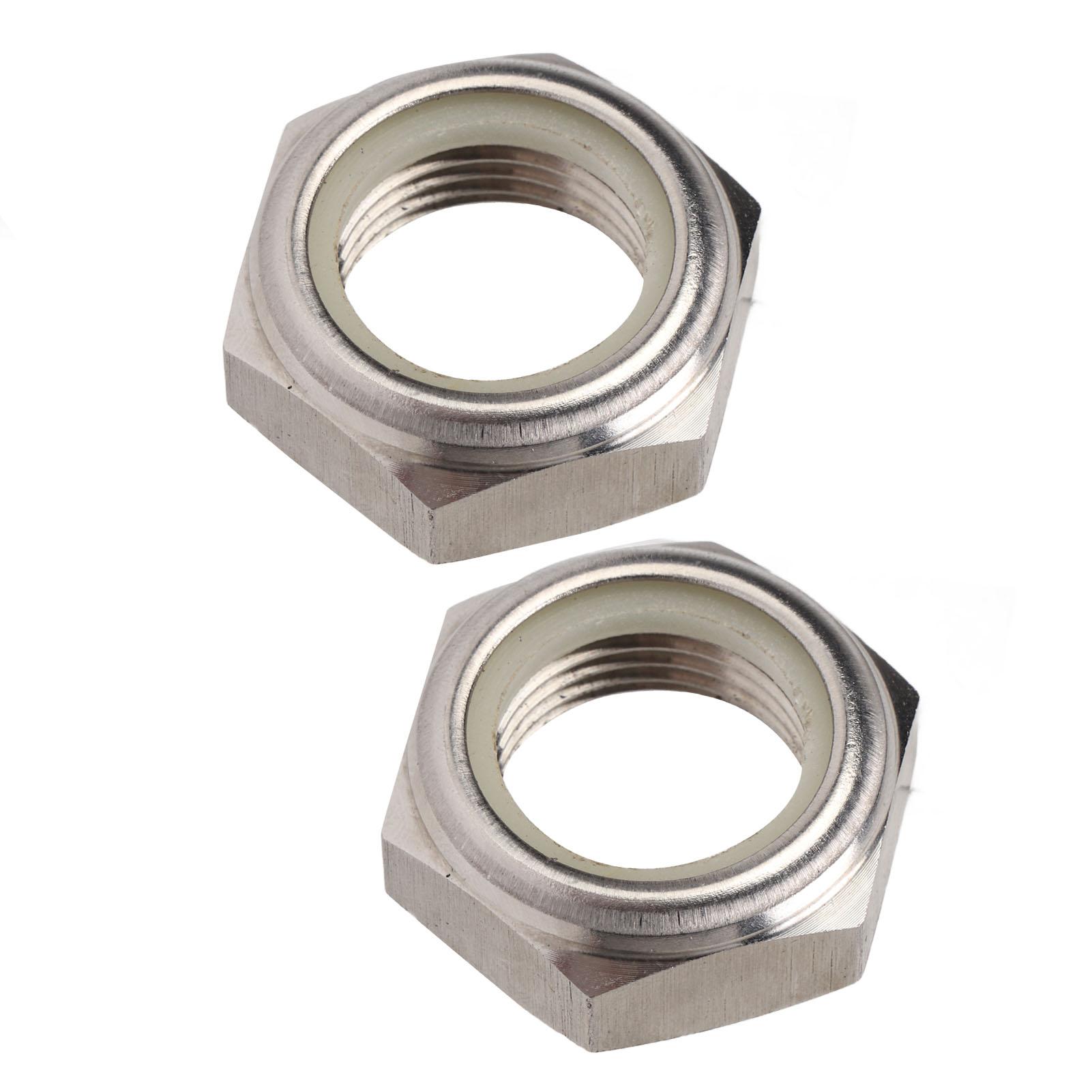 

2 шт. Самоконтрящаяся гайка из нержавеющей стали 9018522043 Замена для Подвесного Мотора