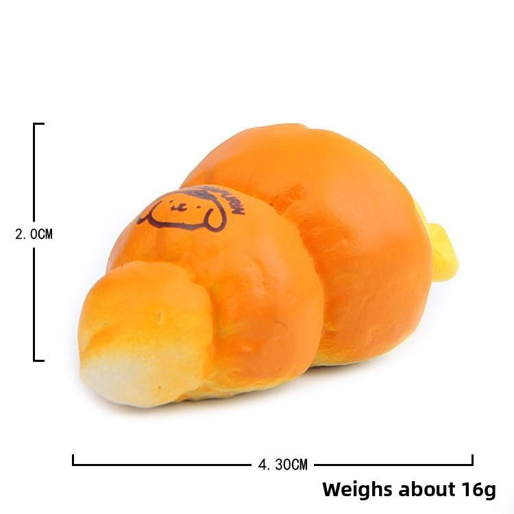 

Cartoon Burger Pompompurin Bread And Cup Resin Ornaments For Party And Gifts Bread