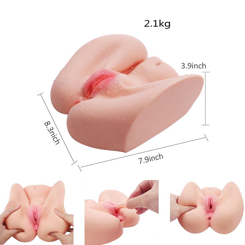 Super Realistic Big Ass Male Masturbator Artificial Women Vagina Masturbator 3D Sex Doll For Man Adult Sex Toys Masturbator