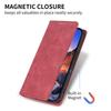 DF-05 For Samsung Galaxy S25+ Wallet Case RFID Blocking PU Leather Phone Cover