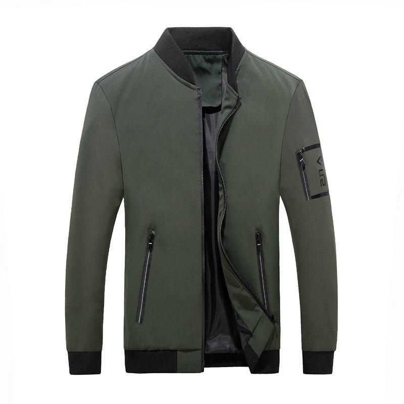 Plus Size 6XL 7XL 8XL Jacket Men's Fashion Spring Jacket Men's Bomber Jacket Casual Outerwear