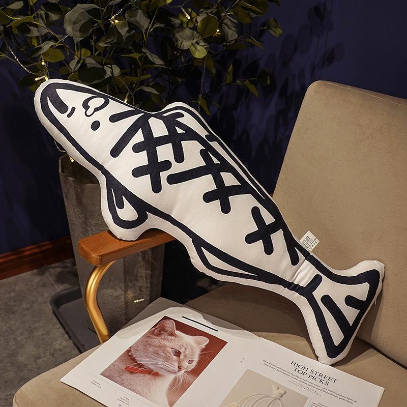 

Fishing Pillow Salted Fish Doll Plush Toy Doll Keychain Fish Cushion Cushion Nap Pillow 70cm