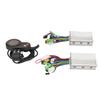 Brushless Motor Controller 24V 36V 48V 500W 25A LH100 LCD Display Dual Drive Controller Kit for