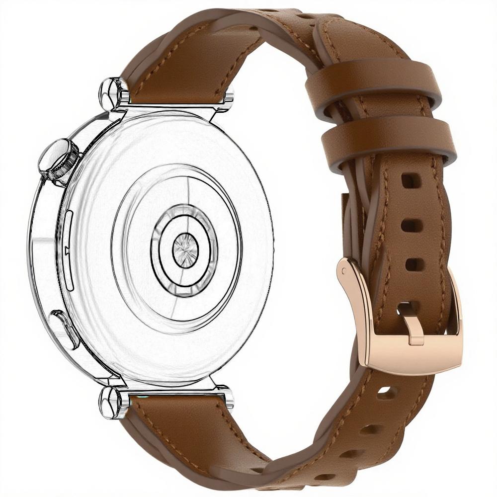 18mmWatch Strap For Huawei Watch 5 42mm / GT 5 4 41mm Artificial Leather For Garmin Venu 3s/2s Vivoactive 4s Women Wristband