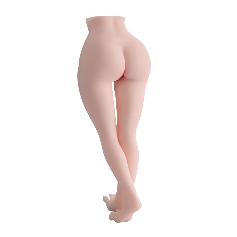 58 cm TPE Bein Realistische Soft Ass Anal Vagina Halbkörper Sex Puppe für Erwachsene Männer Masturbator Erwachsene Lieferungen