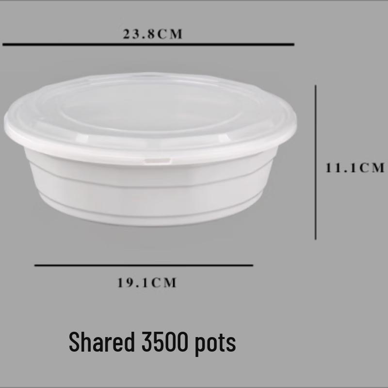 Jiahesheng Disposable Square Takeaway Food Container