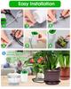 Smart Automatic Drip Irrigation System for Potted Plants and Gardens