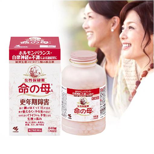 

Kobayashi Pharmaceutical Inochino Haha 840 tablets (menopause)
