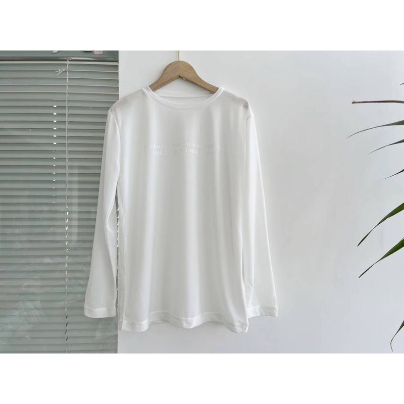 

Летняя Новая Комфортная Футболка-Маска из Тенселя Свободная и Небрежная Слегка Прозрачная, Тонкая! Сексуальная прозрачная рубашка от солнца Wang Wu White All yards