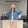 European trendy brand Mickey Sigongge baseball jacket women's spring loose design versatile jacket top