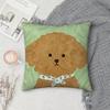 Dog Cute Sherry Small Puppy Pillow Case Square Double-Sided Printing Sofa Cushion Cover Pillowcase Bedroom Bedside