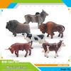 Wild Animal Calf Models: Antelope, Musk Ox, Water Buffalo Bull for Children's Cognitive Play