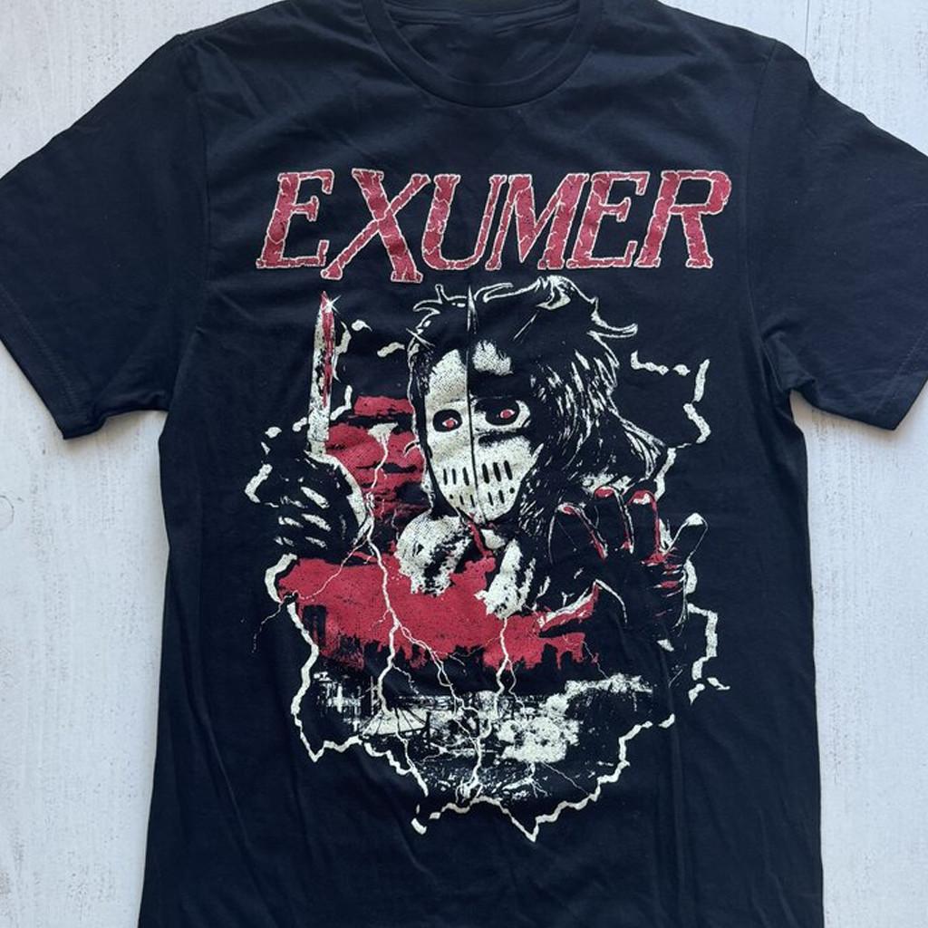 vtg EXUMER band album BLACK shirt Unisex All sizes S to 5Xl XA486 XL