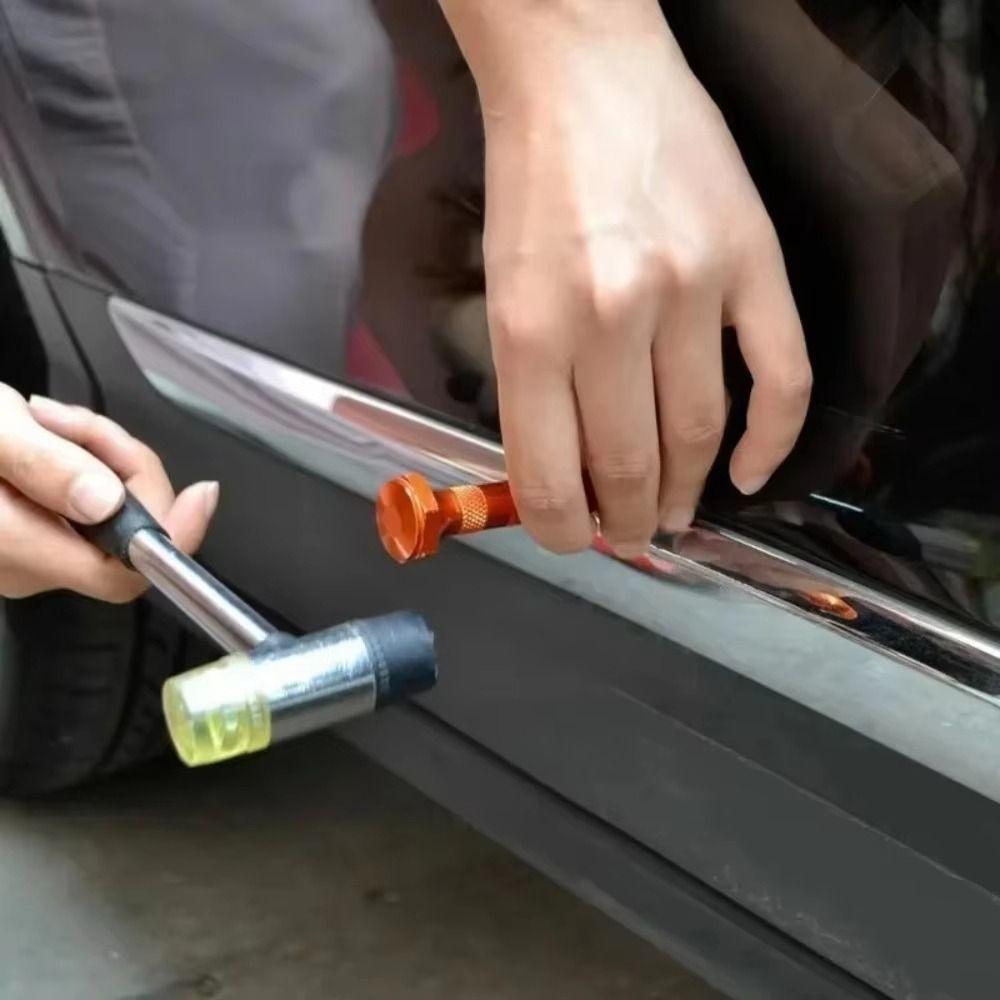 Metal Tap Down Pen Car Dent Repair Tools Replacement Heads Dent Removal Tools  Automotive Workshop