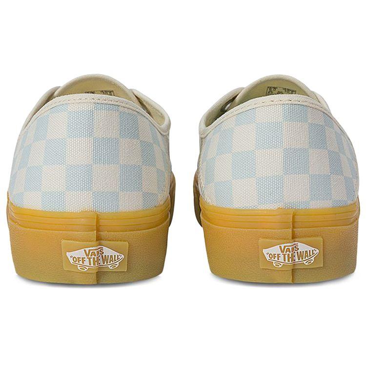 Vans Autentické SF kockované - Dymovo modré s gumovou podrážkou Unisex tenisky Marshmallow VN0A4BWT7Z2