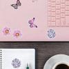 Butterfly Stickers - 500PCS Embossed Waterproof Decals for Nails, Journals & DIY Crafts (Self-Adhesive, Mixed Colors)