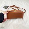 Fashion Women Shoulder Bag PU Leather Crossbody Bag Ladies Casual Daily Handbag with Adjustable Strap Lightweight Solid Color Commute Bag for Girls