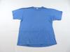Russell Athletic T-Shirt, Blank Plain, Blue Made In USA Sz 2XL 1990s