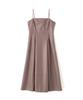 Jill by Jill Stuart Variation Cami Dress 125-5240065 Mocha Pink M