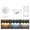 Magnetic LED Cabinet Light, Under Cabinet Lights with Remote, Type-C Rechargeable Cat Eye Lights Dimmable & Color Temperature