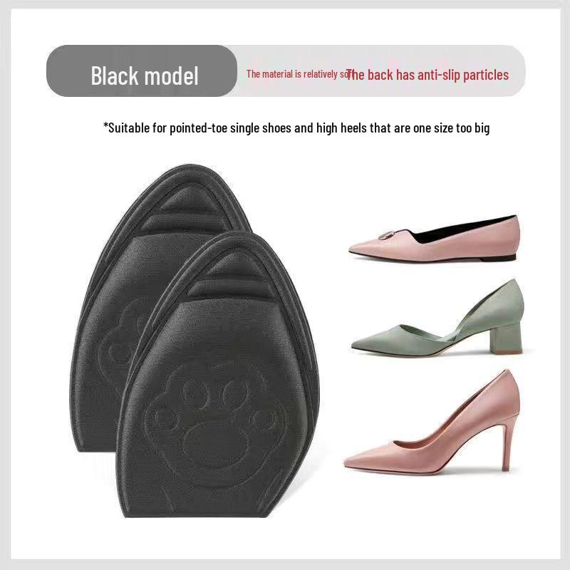 Schuhgrößenreduzierer: Verstellbare Unisex-Einlegesohle und Zehenstopfen, Halbpolster für größere Schuhe