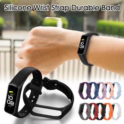 Saat Kayışı Anti-kayıp Nefes Alabilir Ter Geçirmez Taşınabilir Pürüzsüz Bileklik Samsung Galaxy Fit 2 SM-R220 için