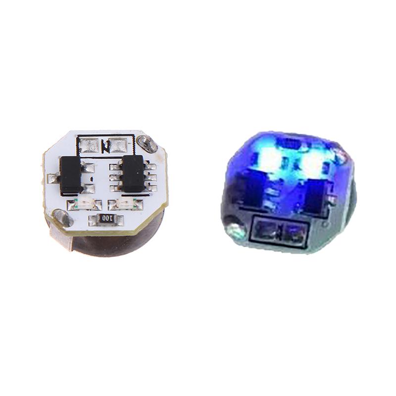 1Pc Led Magnetron Light Modeling Led Bright Wireless Lamp Diy Toys Model Magnetic Induction Lights W Button Battery + Magnet