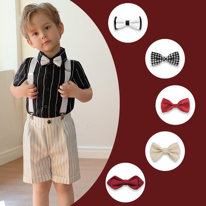 Accesorii papion pentru copii, accesorii pentru copii, ținute de petrecere la modă pentru copii, domnișoare, papion, accesorii pentru gât solid